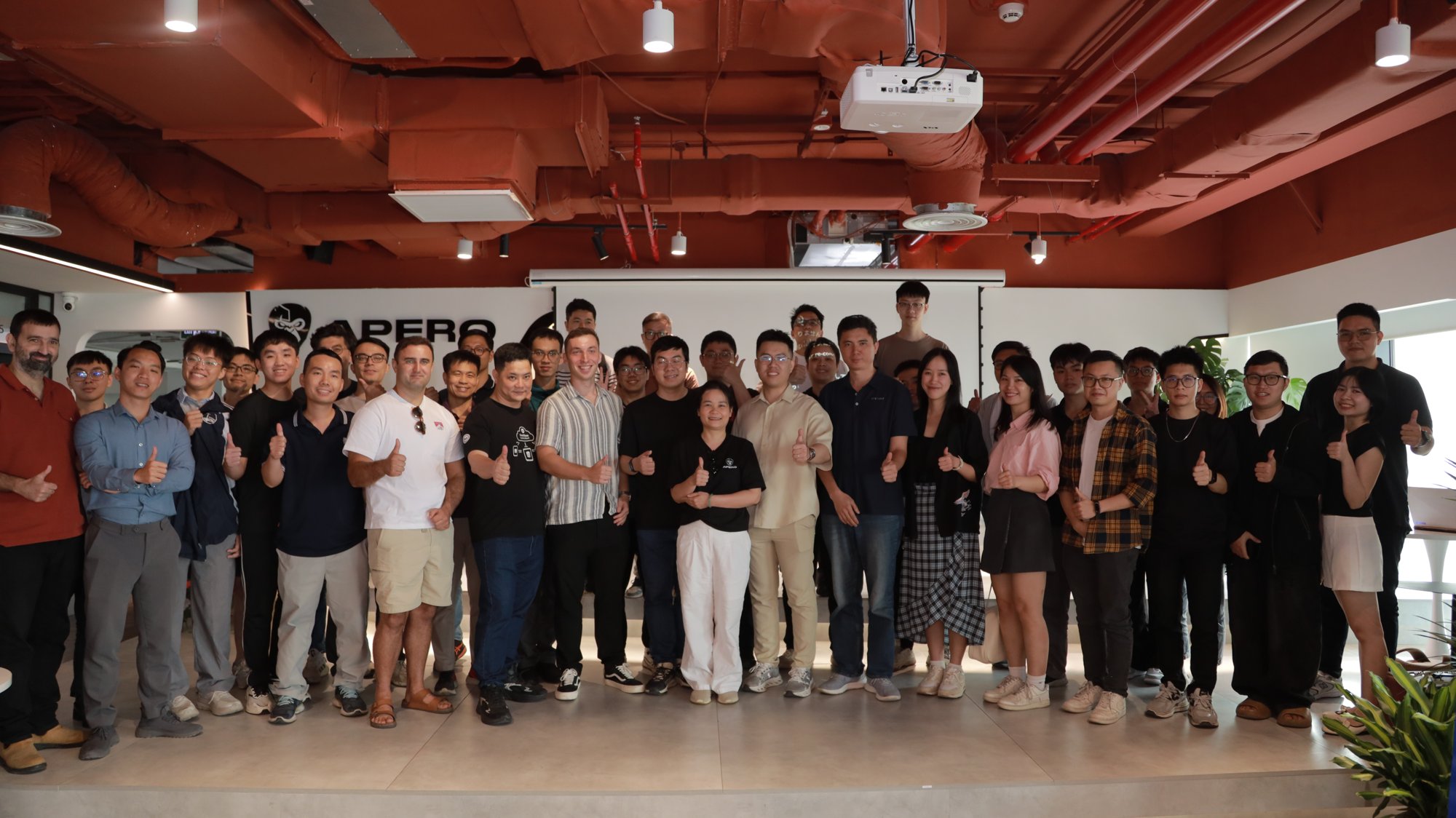 AI Transformers Vietnam community at APERO, Hanoi